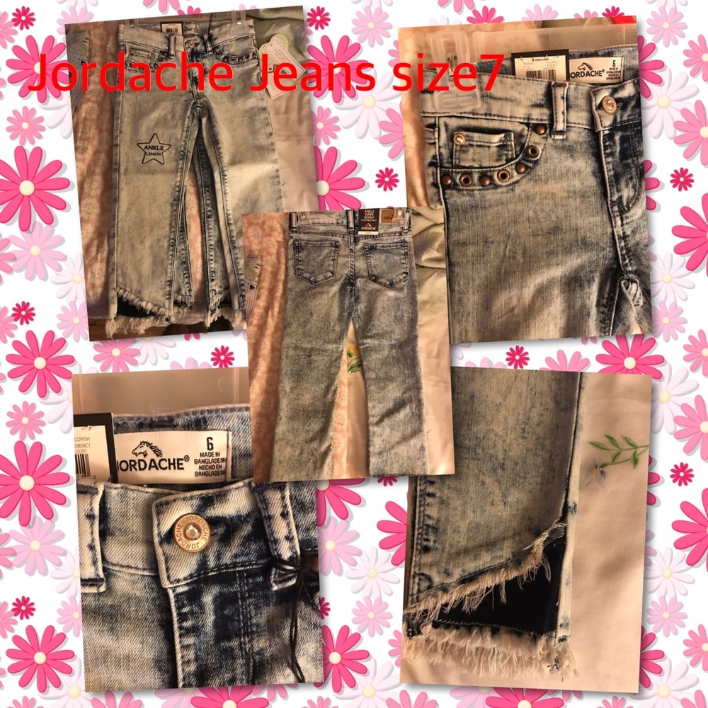 Girls Light denim Jordache Jeans